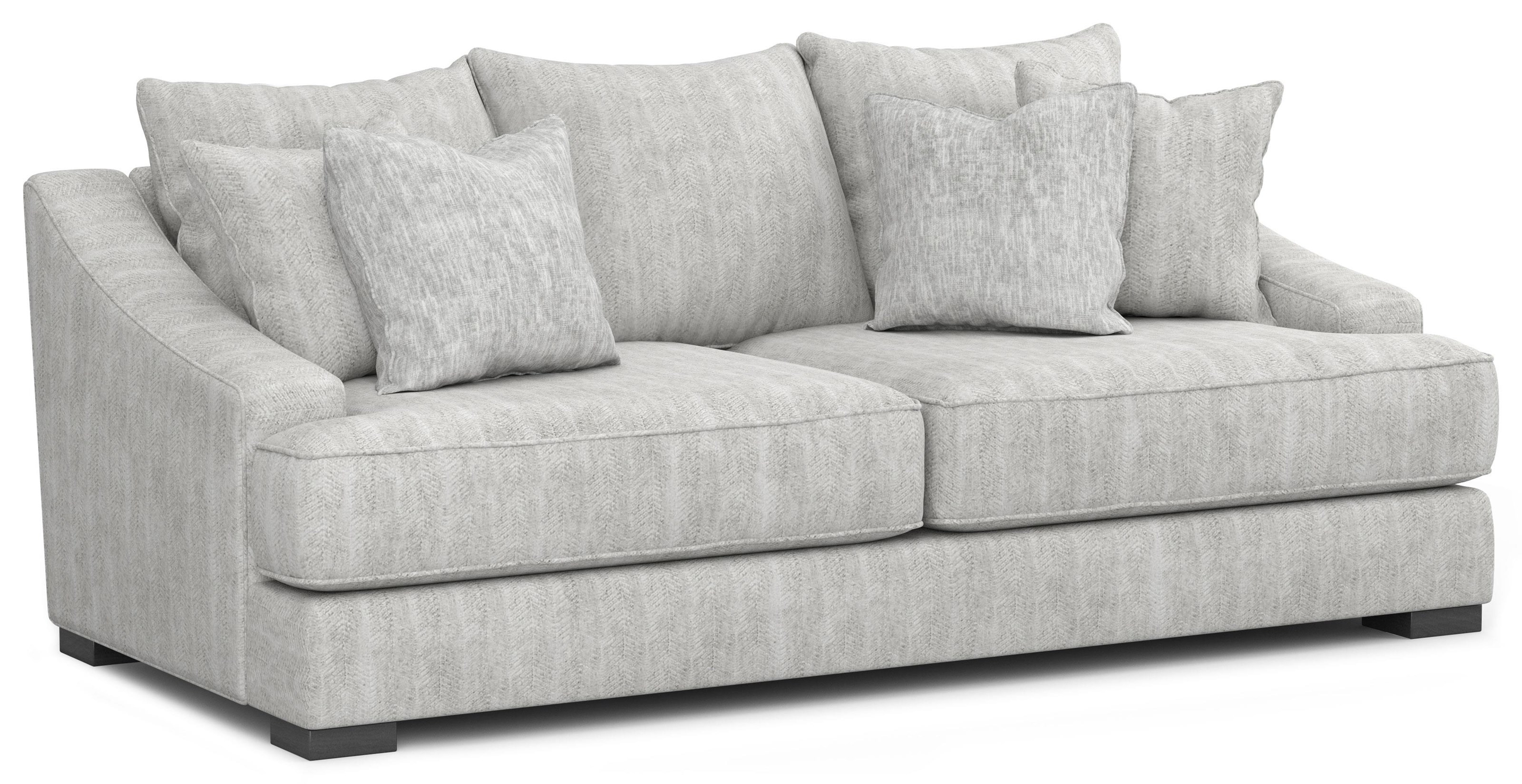 Stanton 376 Casual Sofa with Sloped Track Arms Rife's Home Furniture